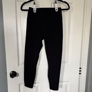 Fabletics Black powerhold 7/8 leggings